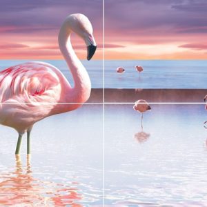 Керамическая плитка Flamingo Панно 50x100