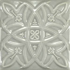 Керамическая плитка Antique Crackle Deco Relieve Greengreycrack Декор 150х150 мм 6шт