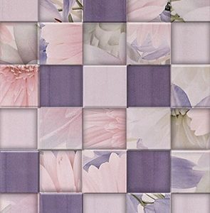 Керамическая плитка Aquarelle lilac Плитка настенная 03 25х60