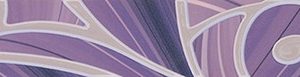 Керамическая плитка Arabeski purple 01 Бордюр 60х6
