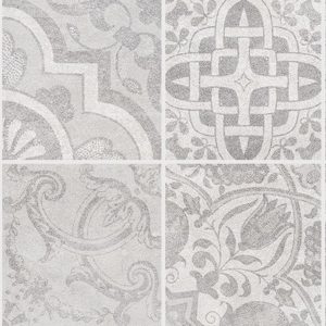 Керамическая плитка Bastion Декор с пропилами мозаика серый 08-03-06-453 20х40