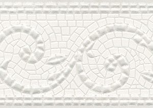 Керамическая плитка Борсари Бордюр орнамент обрезной HGD A127 12103R 25х8