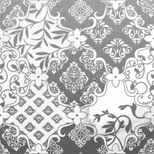 Керамическая плитка Cassiopea Fancy Декор серый 20х60