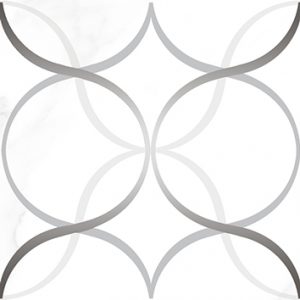 Керамическая плитка Crystal Resonanse Декор белый 30х60