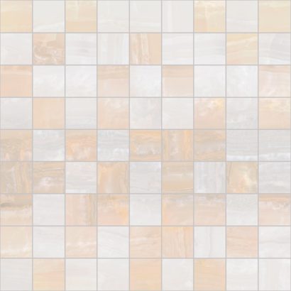 Плитка мозаика Diadema Мозаика 30х30 бежевый+белый