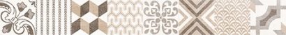 Керамическая плитка Дюна Бордюр настенный фантазия 1505-0105 5х40