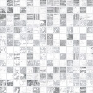 Керамическая плитка Extra Мозаика серый+белый 30х30