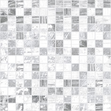 Extra Мозаика серый+белый 30×30