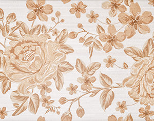 Керамическая плитка Fabric beige Декор 01 25х60
