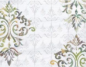 Керамическая плитка Frame Декор белый 08-05-00-1368 20х40