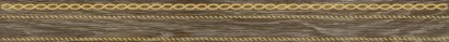 Керамическая плитка Genesis Бордюр коричневый 6х60