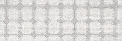 Керамическая плитка Glossy Декор серый 20х60