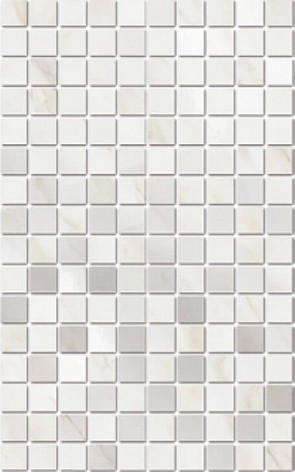 Гран Пале Декор белый мозаичный MM6359 25×40