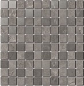 Керамическая плитка Гран Пале Декор серый мозаичный MM6361 25х40
