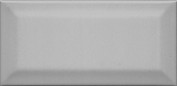 Керамическая плитка Клемансо Плитка настенная  серый тёмный грань 16054 7