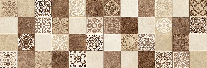 Libra Плитка настенная мозаика коричневый 17-30-11-486 20×60