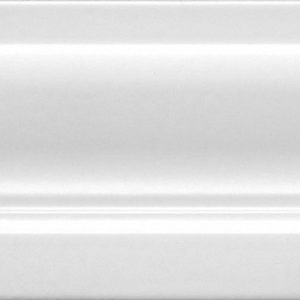 Керамическая плитка Линьяно Плинтус белый FMC003 20х10