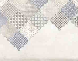 Керамическая плитка Majolica вставка В голубой (MA2S042DT) 20x60