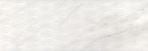 Керамическая плитка Майори Плитка настенная белый структура 13026R 30х89