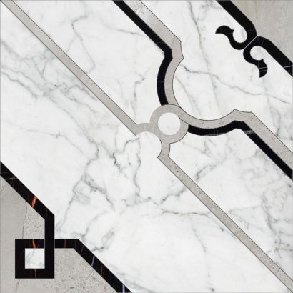 Керамогранит Marble Trend K-1000 MR d01-cut 60x60 Carrara