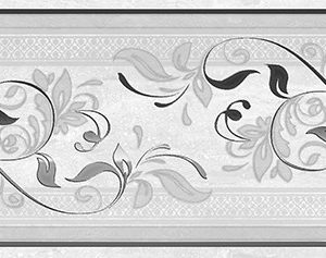 Керамическая плитка Мармара Ажур Декор серый 17-03-06-659 20х60