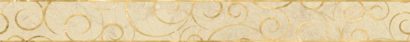 Керамическая плитка Миланезе дизайн Бордюр Флорал крема 1506-0156 6х60