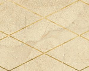 Керамическая плитка Миланезе дизайн Декор Римский крема 1664-0143 20х60