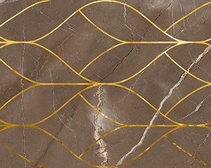 Керамическая плитка Миланезе дизайн Декор Тресс марроне 1664-0158 20х60
