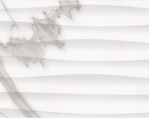 Керамическая плитка Миланезе дизайн Плитка настенная каррара волна 1064-0158 20х60