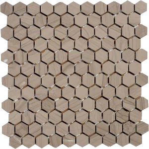 Плитка мозаика Мозаика MN162HLA Primacolore 25x25 hexagon 300х300 - 0.99
