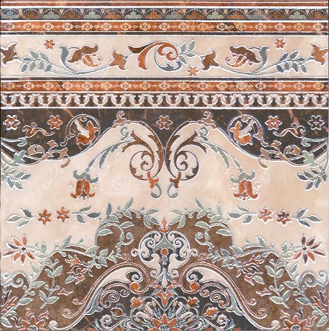 Мраморный дворец Декор ковёр лаппатированный HGD A175 SG1550   40,2×40,2