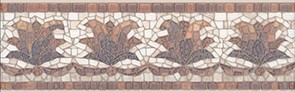 Керамическая плитка Пантеон Бордюр лаппатированный HGD A232 6000L 25х7