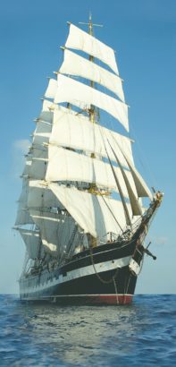 Керамическая плитка Porto Tall Ship Ship Панно 125x60 (5пл)