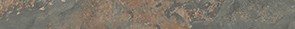 Керамическая плитка Рамбла Бордюр коричневый обрезной SPB003R 25х2
