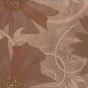 Керамическая плитка Sabro Brown Kwiat Декор 29
