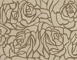 Керамическая плитка Serenity Rosas Декор коричневый 08-03-15-1349 20х40