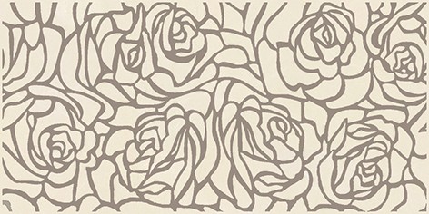 Serenity Rosas Декор кремовый 08-03-37-1349 20×40