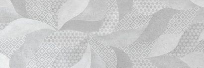 Керамическая плитка Сидней 1Д Плитка настенная декор серый пэчворк 25х75