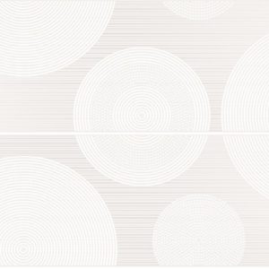 Керамическая плитка Tiffany панно белый (TV2F052) 40x44