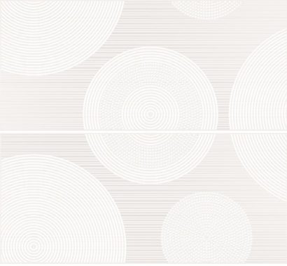 Керамическая плитка Tiffany панно белый (TV2F052) 40x44