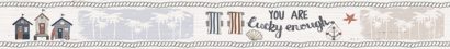 Керамическая плитка Ящики Бордюр многоцветный 1506-0174 6