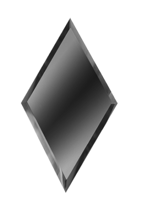 Керамическая плитка Зеркальная серебряная плитка РОМБ РЗС1-01 20х34