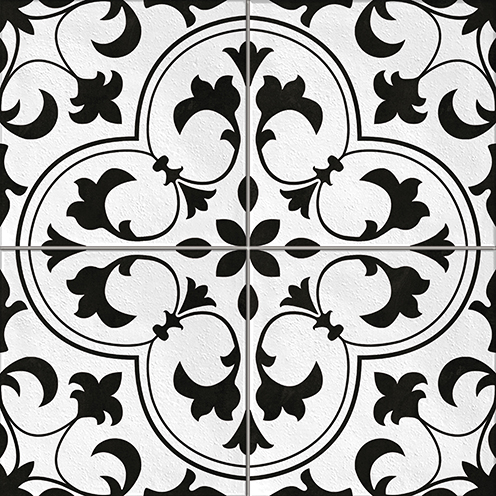 Sevilla Керамогранит  пэчворк, белый (SE4R053D-69) 42×42