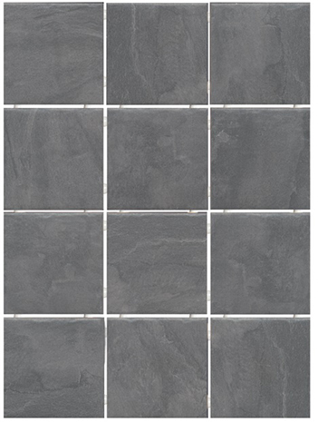 Дегре Плитка настенная серый темный 1300H 9,8×9,8 (полотно 29,8×39,8)