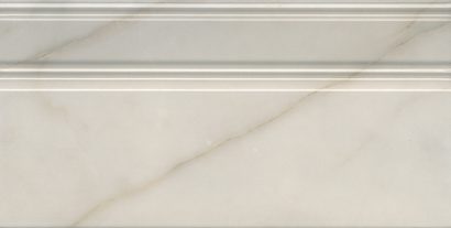 Керамическая плитка Греппи Плинтус белый FME007R 20×40