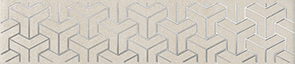 Керамическая плитка Ломбардиа Бордюр бежевый AD E569 6401 25×5