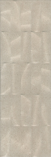 Безана Плитка настенная бежевая структура обрезной 12153R 25×75