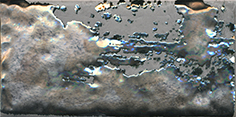 Керамическая плитка Граффити Декор металл серый TG B04 19066 20×9