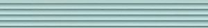 Керамическая плитка Спига Бордюр голубой структура LSA017 40×3