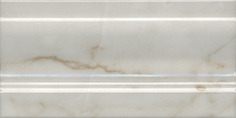 Керамическая плитка Стемма Плинтус белый FMD024 20×10